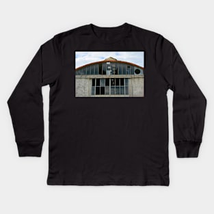 Derelict Industrial Building Kids Long Sleeve T-Shirt